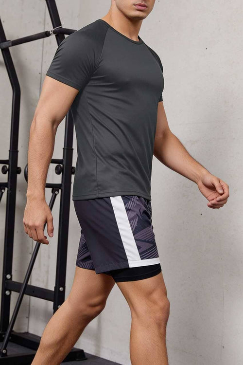 Polo Republica Men's Essentials Raglan Sleeve Activewear T-Shirt
