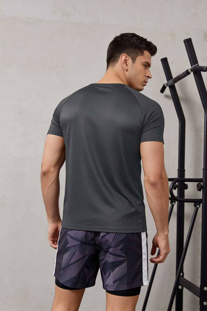 Polo Republica Men's Essentials Raglan Sleeve Activewear T-Shirt